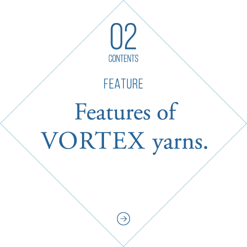 Features of VORTEX yarns.