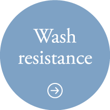 Wash resistance