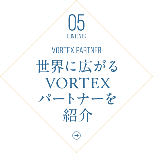 世界に拡がるVORTEXパートナーを紹介